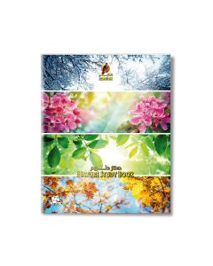 Nature Study 36 Sheets NoteBook PVC - 10 X 8" - 02