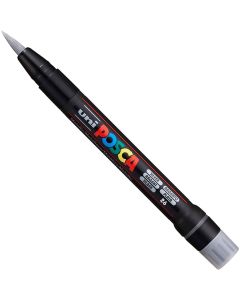 Posca Brush Tipped Paint Marker Silver PCF-350