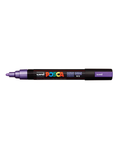 Posca Paint Pen Waterbased Marker PC-5M - Metal Violet