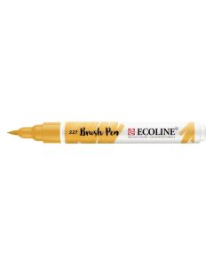 Ecoline Liquid Watercolour Brush Pen - Pen Yellow Ochre 227