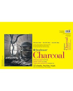 Strathmore 300 Series Charcoal Pad, 11" x 14" Tape Bound - SM330-111