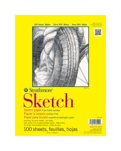 Strathmore Sketch Paper Pad, 300 Series, Tape-Bound, 11" x 14" - 350-111