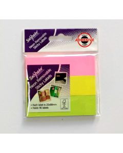 Neon Removable Sticky labels