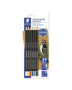 STAEDTLER Permanent Colored Pencils Set of 6