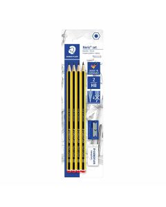 Staedtler Noris Pencil Set HB with Eraser and Sharpener