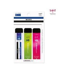Tombow mechanical pencil lead Pack of 3 HB