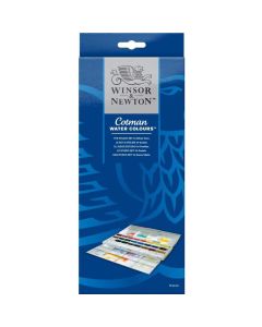 Winsor & Newton Cotman Water Colour Paint Studio, Set of 24