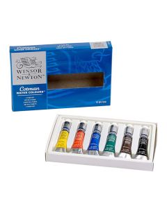 Winsor & Newton Cotman Water Color 6-Tube Set