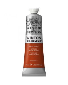 Winton Oil Colors, Burnt Sienna 37ml
