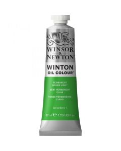 Winton Oil Colors, Permanent Green Light 37ml