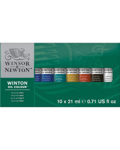 Winsor & Newton Oil Color Basic 10 x 21ml