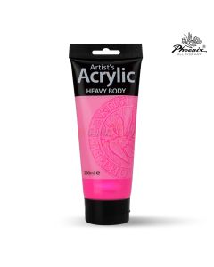 Acrylic Color  200ml 157 Flurescent Pink