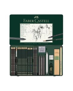 Faber Castell Pitt Graphite set, tin of 26