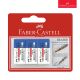 Pencil & Ink Eraser Set Of 3 Faber Castell 188230