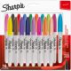 Sharpie Permanent Markers Fine Point Assorted Fun Colours - 18