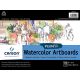 Canson Plein Air Watercolor Art Board Pad 9