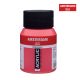 Acrylic Colour 500ml Transparent Red Med