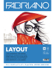 Blocco Layout A4 Fabriano - 19100505