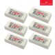 PVC Free Eraser Set Of 6 Blstr Faber Castell 708640