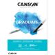 Canson Graduate Watercolour 250gsm A4 Paper, Cold Pressed - 400110374