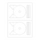 Agipa CD-DVD White Labels 119626
