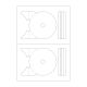 Agipa CD-DVD White Labels 119624