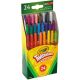 Crayola Set of 24 Mini Twistables Crayons