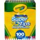 Crayola 100-Color Super Tips Washable Marker Set