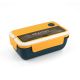 Lunch Box 1100ml - With Spoon & Fork 0052 - Yellow