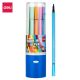 Water Colour Pen Set-12 Deli 7065