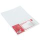 File Folder Plastic A4 Clear Deli - 5706