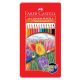 Faber Castell - Colour of Nature Flat Tin Pencil 12pcs