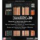 Drawing and Sketching Pencil Kit - General's (22pc)