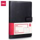 Leather cover note book 120 sheets Deli 3302