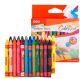 Deli Wax Crayon Multicolor EC20820 24 Pieces 