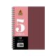 University Book 5 Subjects - A4 Dark Pink