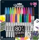 Sharpie Permanent Markers, Fine Point, 80s Glam Colors, 24 Pack