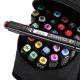 TouchFive Markers 30 Colors Broad Fine Sketch Pen Black case