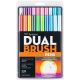 Tombow Dual Brush Pen Art Markers, 20C Set, Perfect Blends Palette - 56193