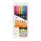 Dual Brush Pen Art Markers, Bright Palette - 6 pack - 56210