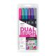 Dual Brush Pen Art Markers, Galaxy Palette - 6 pack - 56212