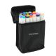 TouchFive Markers 24 Colors Broad Fine Sketch Pen White case