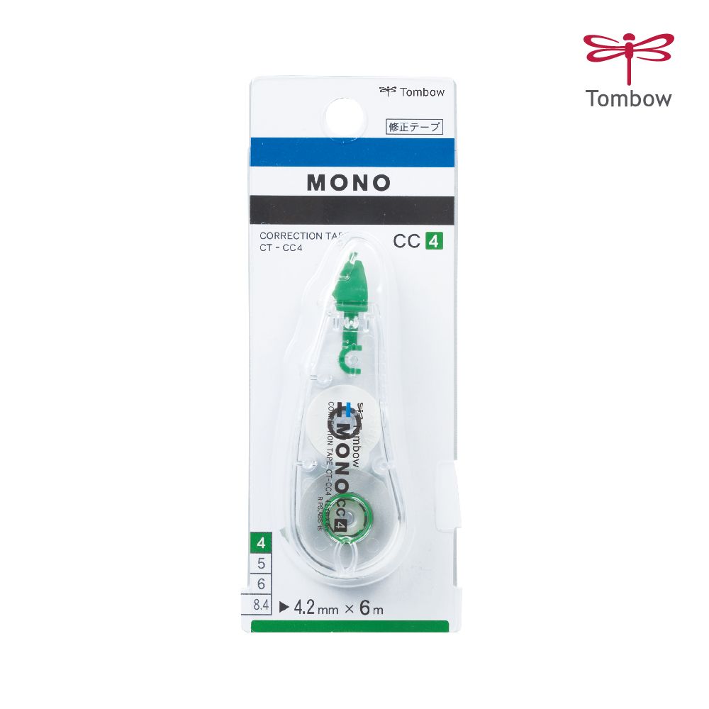 Tombow MONO CC Correction Tape Green