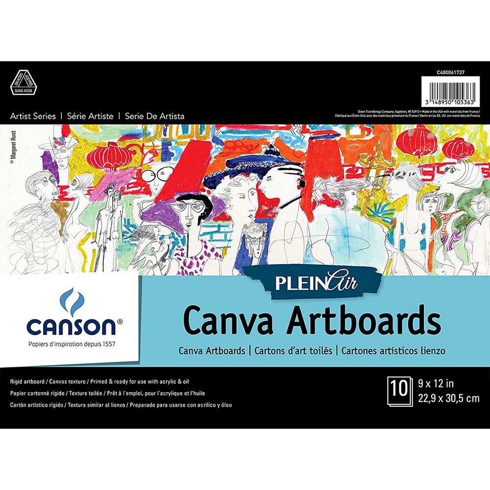 Canson Plein Air Canva Artboards, 9
