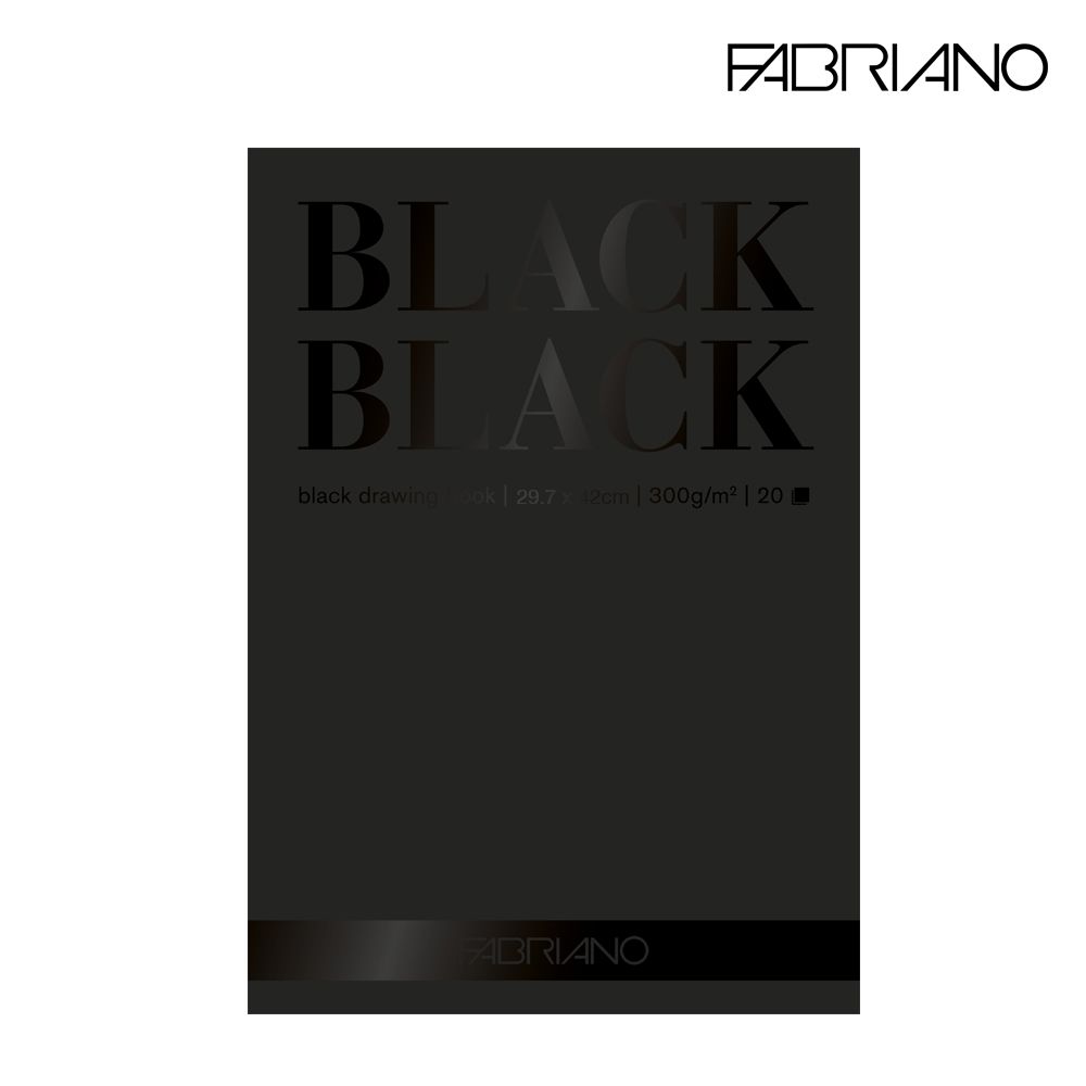 Black Sheets Drawing Pad A3 Fabriano - 19100392