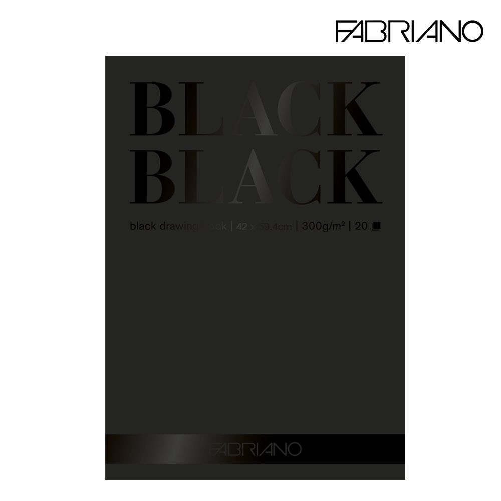 Black To Black Pad A2 Fabriano - 19100393