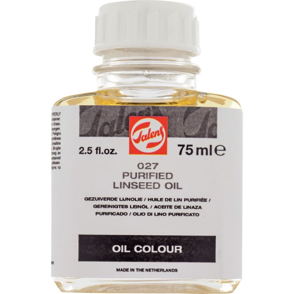 Purified Linseed Oil 027 Bottle 75 ml - 24280027