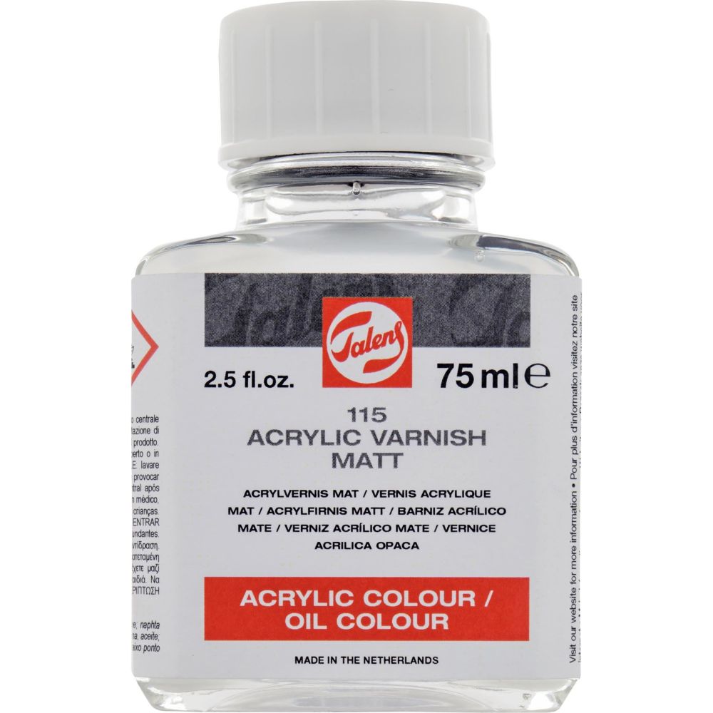 Acrylic Varnish Mat 115 Bottle 75 ml - 2425115