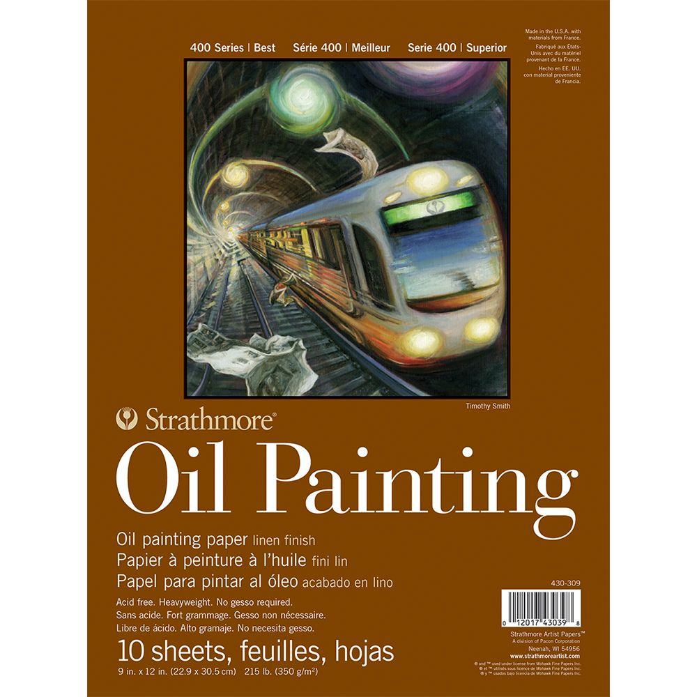 Strathmore  Oil Painting Paper Pads 400 Series 9
