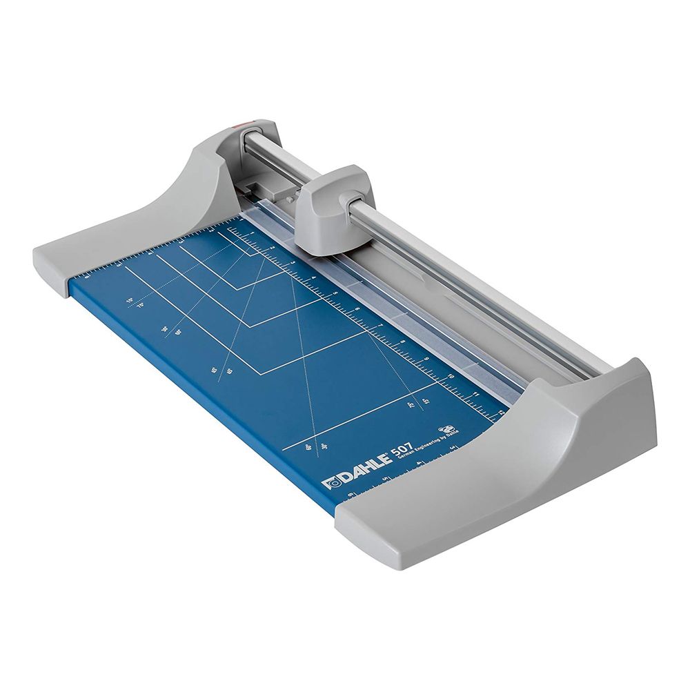Dahle A4 Personal Trimmer Cutting Length 320mm/Cutting Capacity 0.8mm Blue 